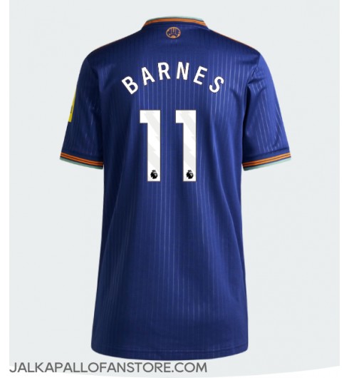 Newcastle United Harvey Barnes #11 Kolmaspaita Naisten 2025-26 Lyhythihainen Newcastle United Harvey Barnes #11 Kolmaspaita Naisten 2025-26 Lyhythihainen